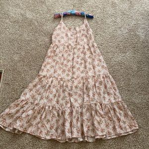 Blu Pepper Floral Midi Dress Size Small